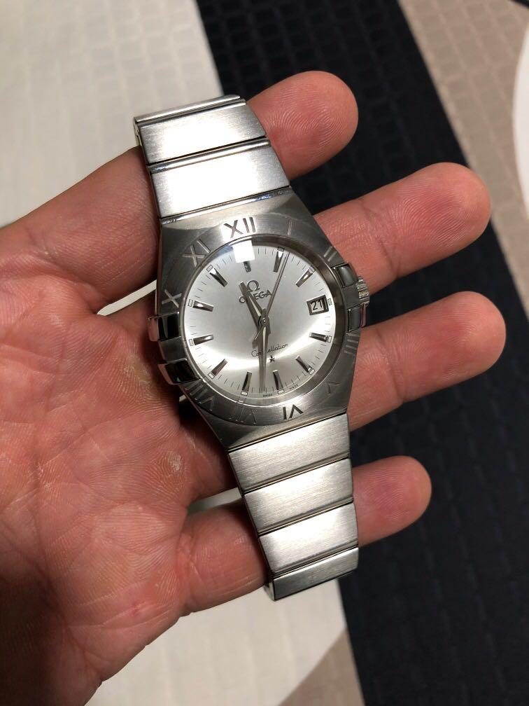 Omega constellation quartz 35mm price discount