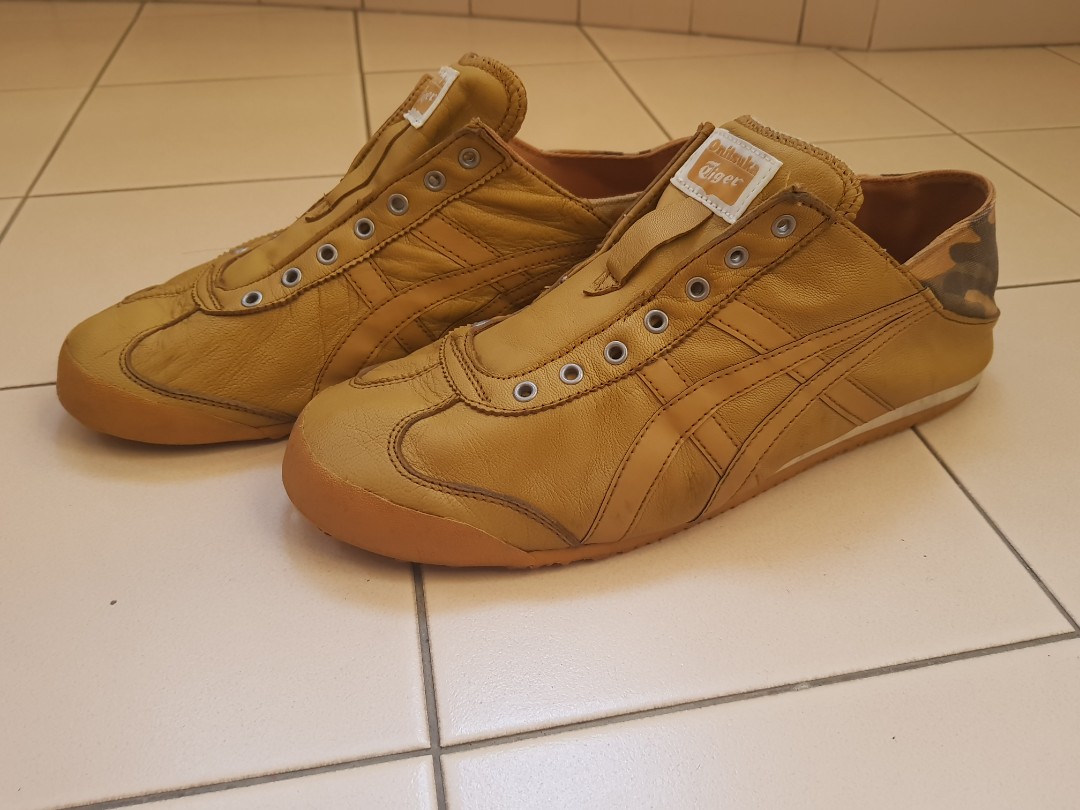 onitsuka tiger dualio yellow