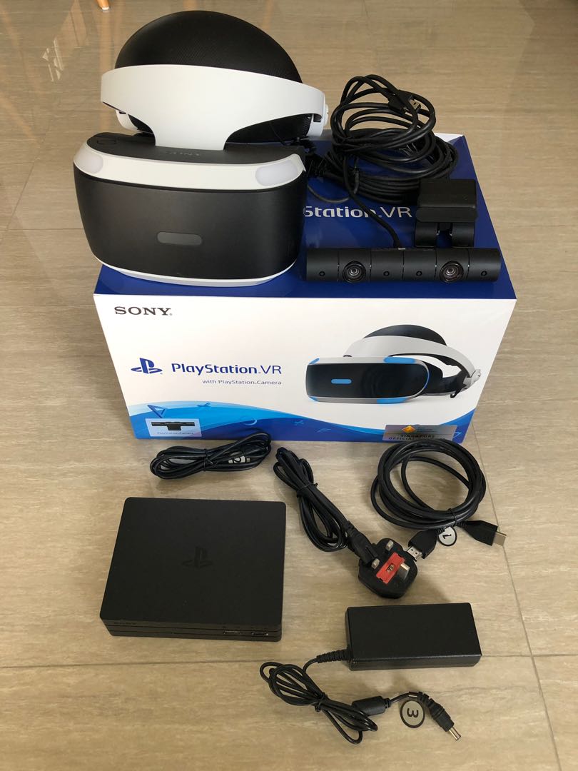 PlayStation VR CUH-ZVR2 (Gen 2) w/ PlayStation VR Worlds Bundle, Gaming, Game PlayStation on Carousell