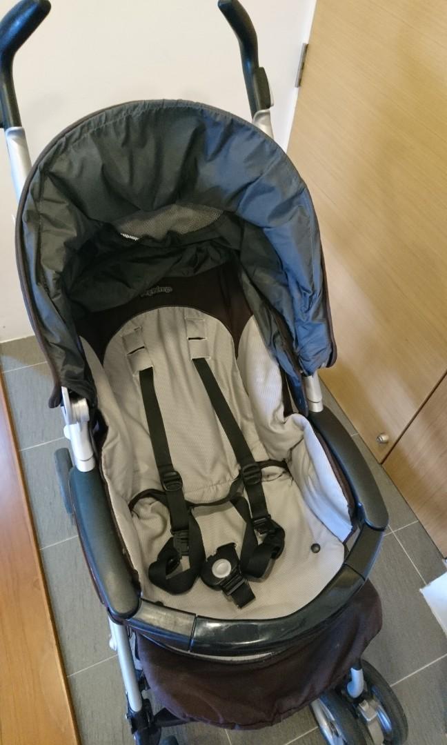 stroller with built in buggy board