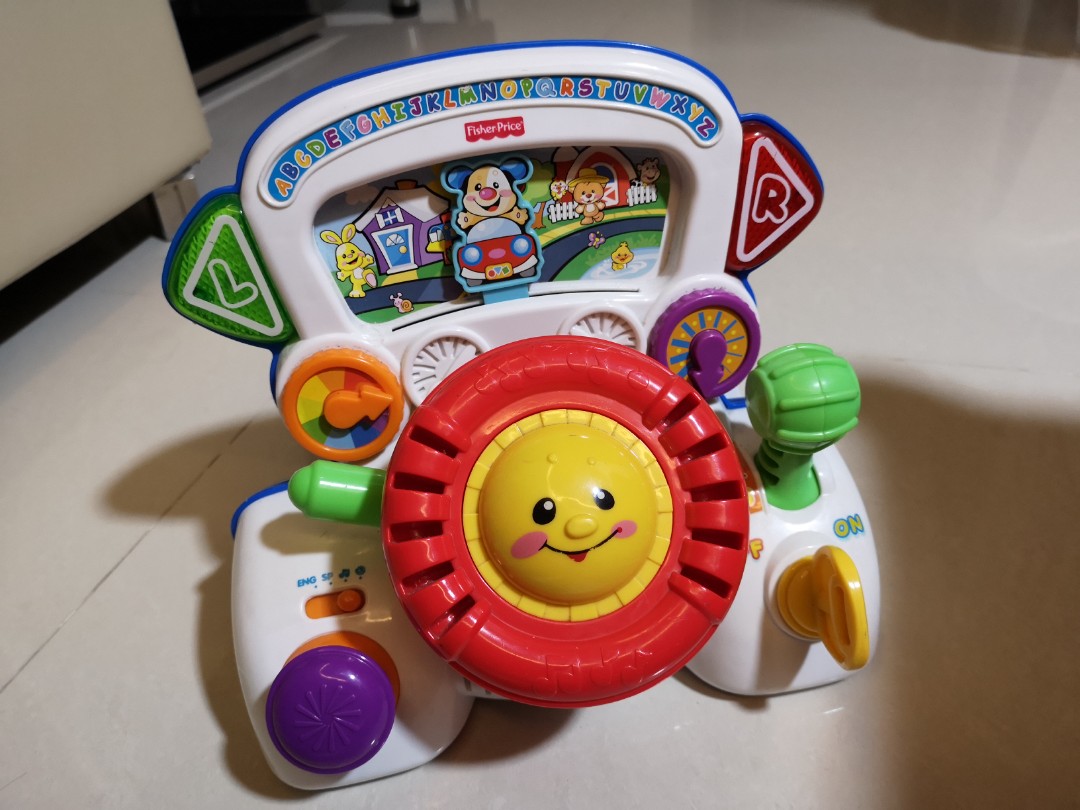 fisher price rumble and learn driver