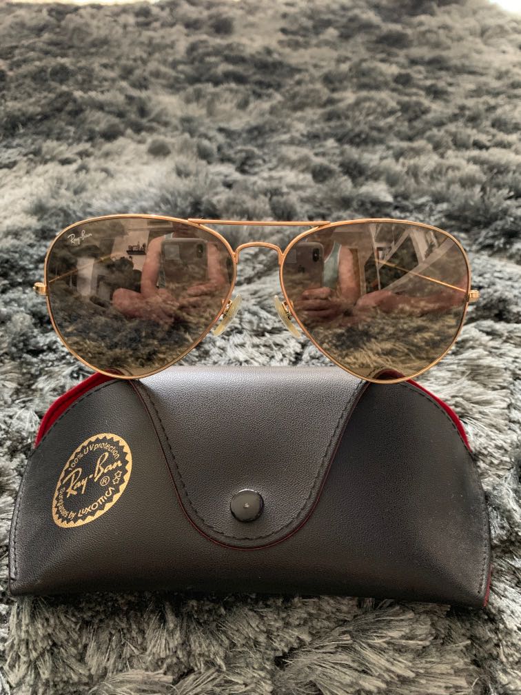 Ray Ban Luxottica Sunglasses, Women's Fashion, Watches & Accessories,  Sunglasses & Eyewear on Carousell