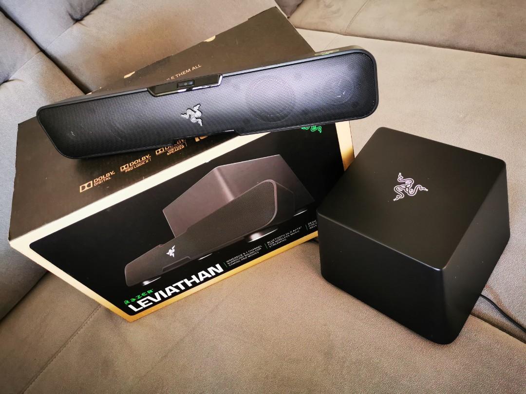 razer leviathan bass control