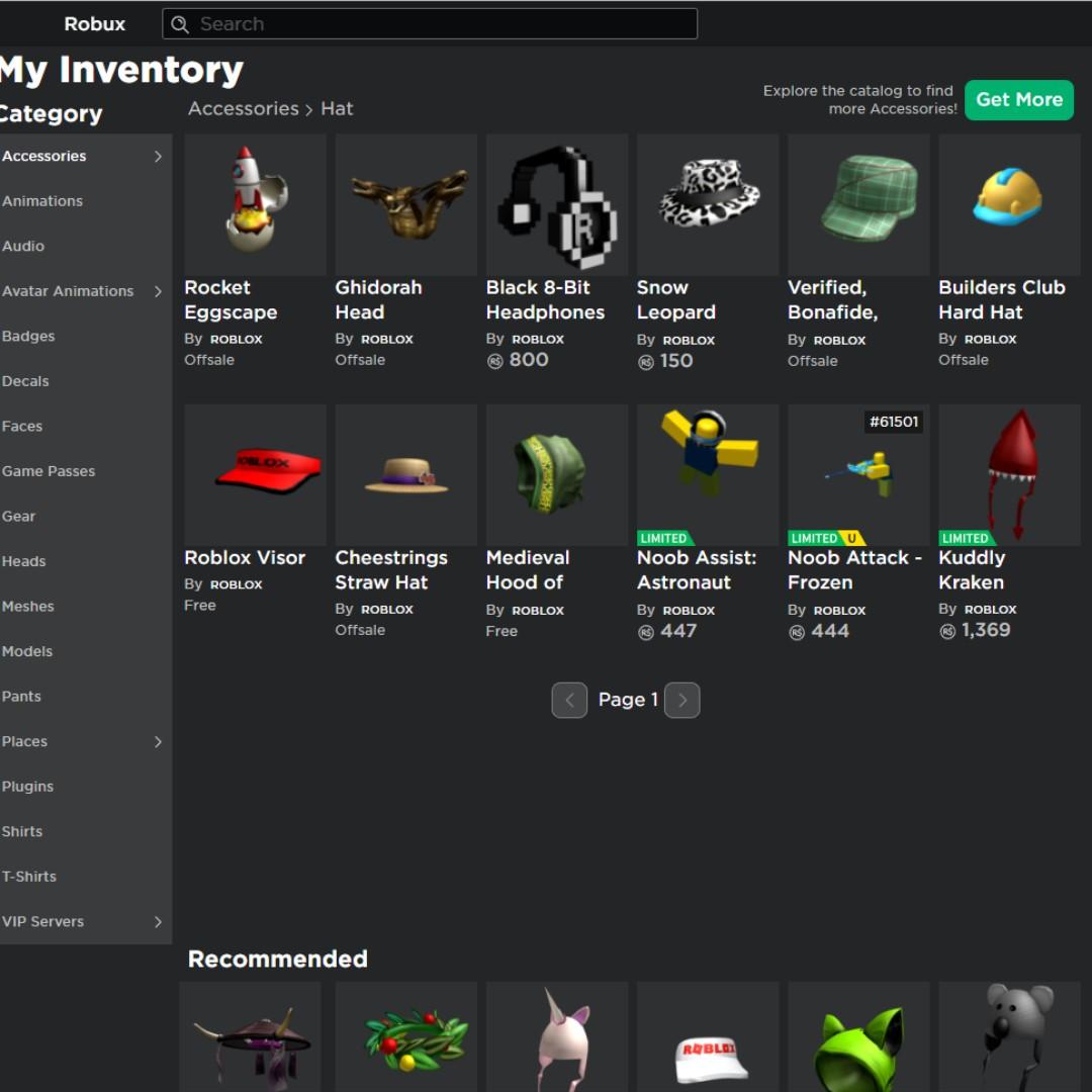 Roblox Inventory Icon