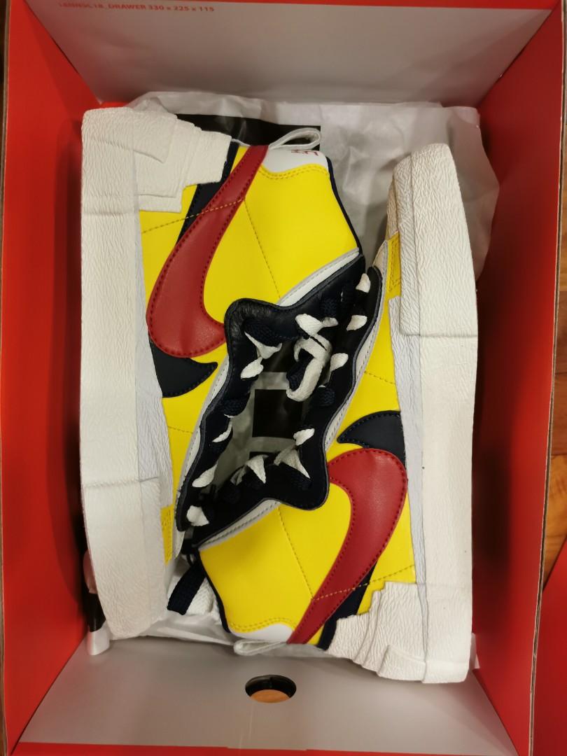 nike blazer high sacai snow beach