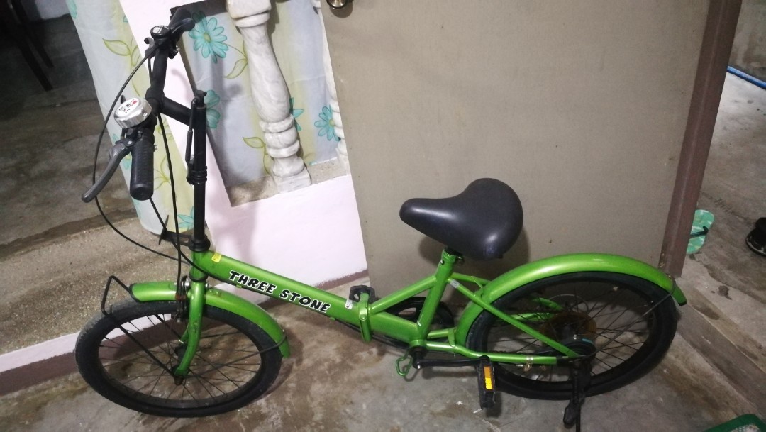 SALE!!! Japanese Folding bike (Green), Sports Equipment, Bicycles