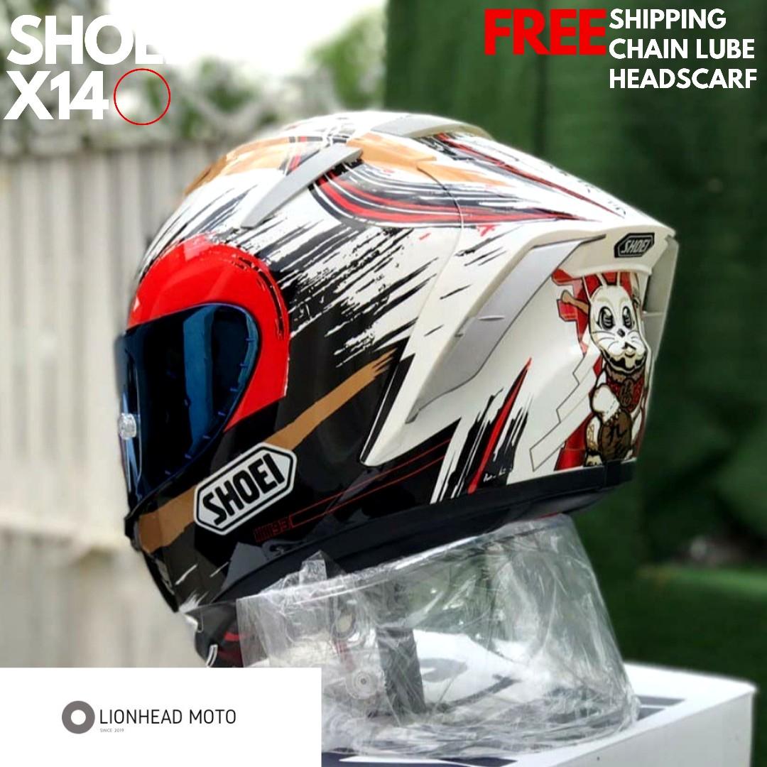 Shoei x14 hot sale half face