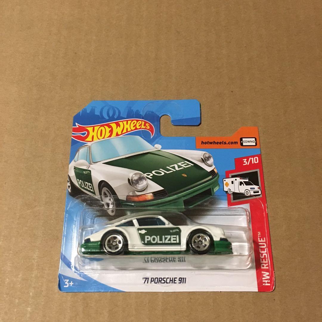 hot wheels porsche polizei