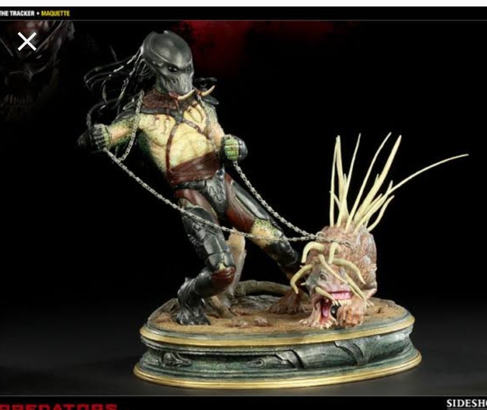 Sideshow tracker predator maquette hot toys statue, Hobbies & Toys ...
