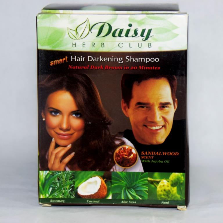Singapore No 1 Selling Daisy Herb Hair Darkening Shampoo Natural