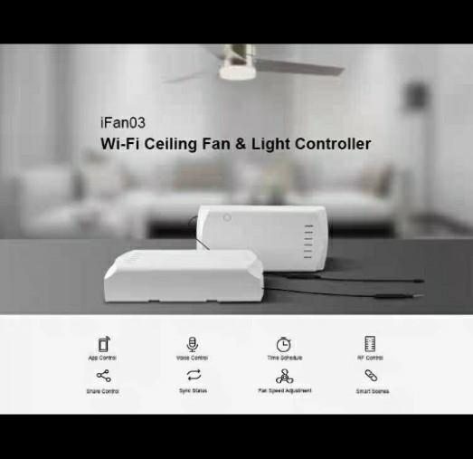 Sonoff Smart wall switch 'None Neutral' Ewelink WiFi & RF, Furniture