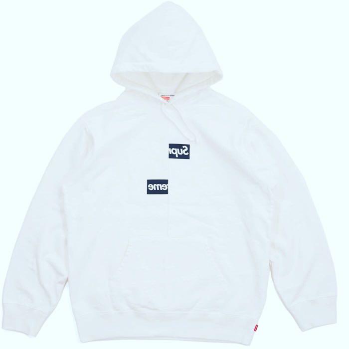 Supreme cdg hoodie fw18 deals