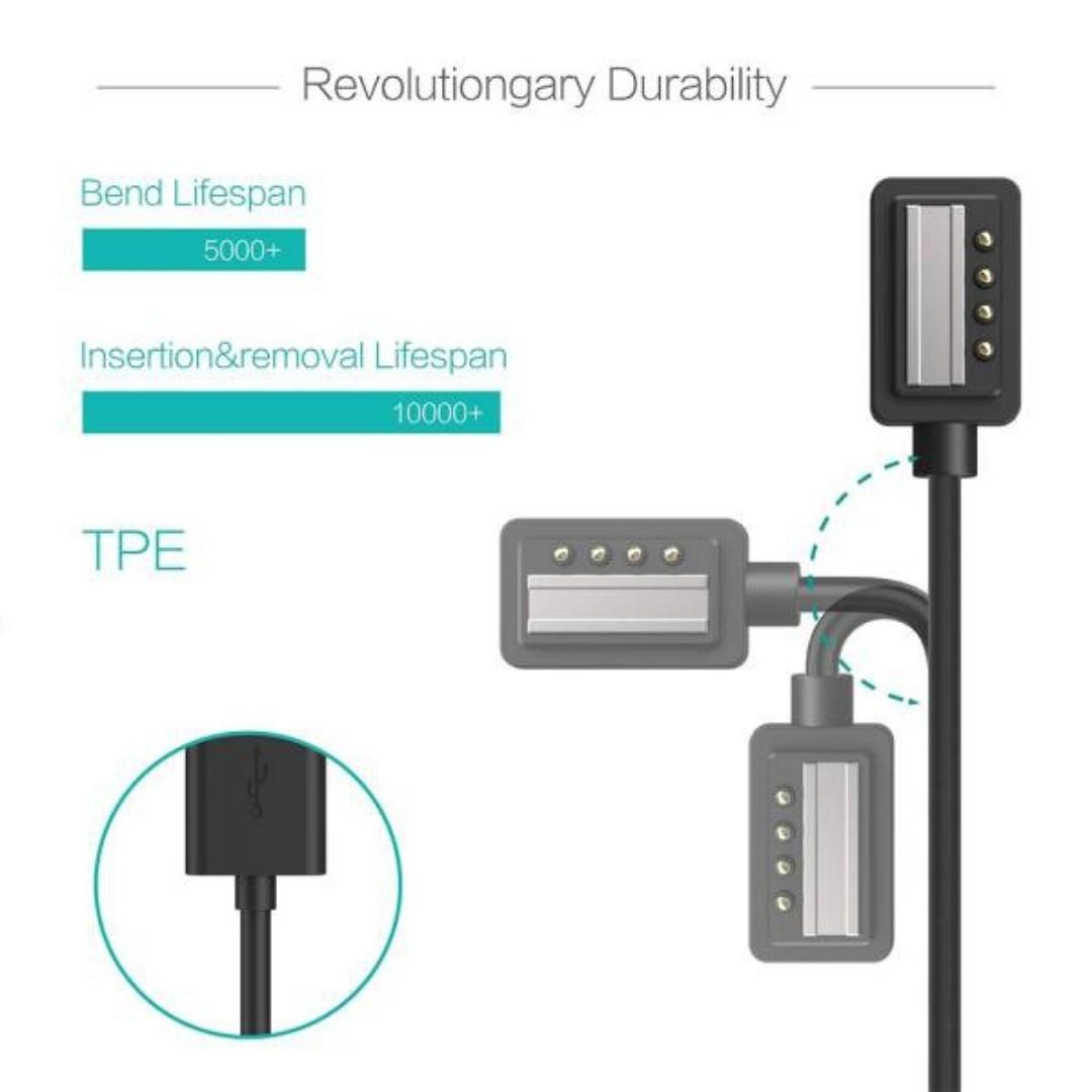 Suunto Charging Power Magnetic USB Data Transfer Cable SS018627000 SS022993000 NEW