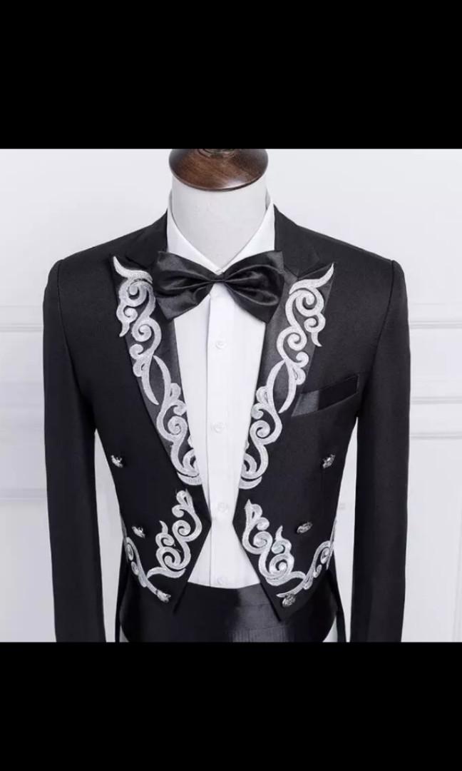 White prom suits discount 2019