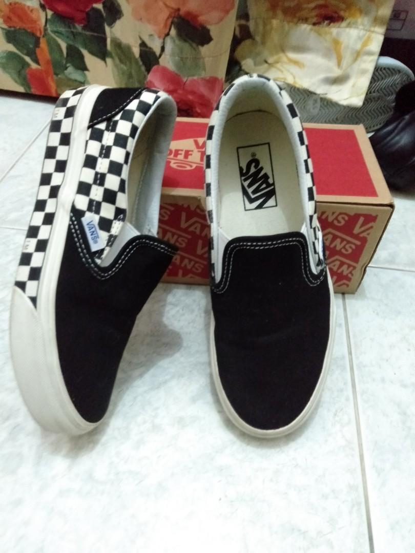 vans slip on sidewall