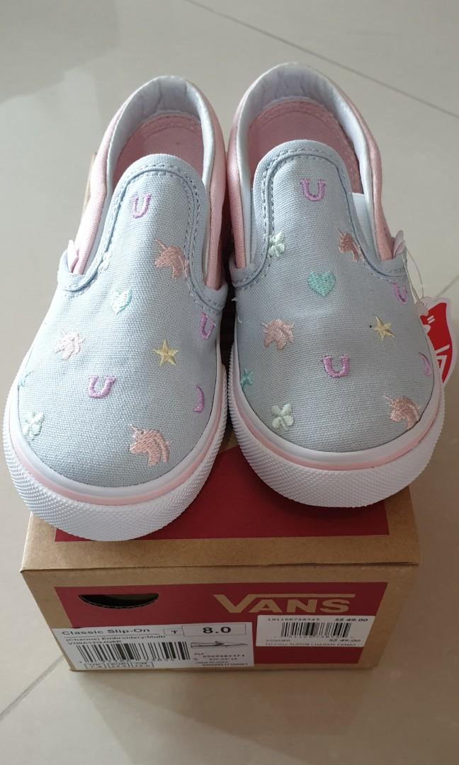 unicorn vans size 4