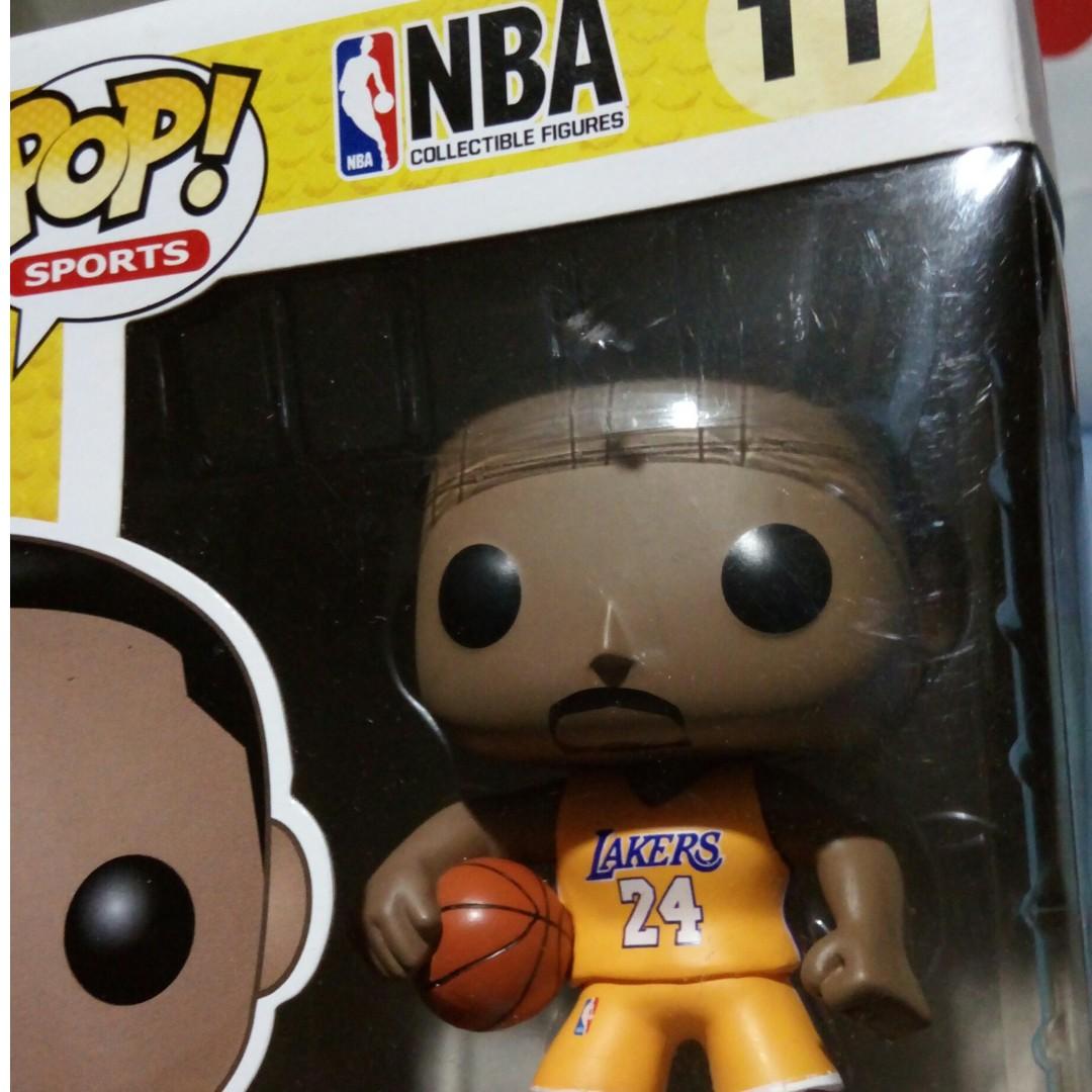  Funko Pop! Nba Collectable Authentic - #11 Kobe Bryant Yellow  Home Uniform : Sports & Outdoors