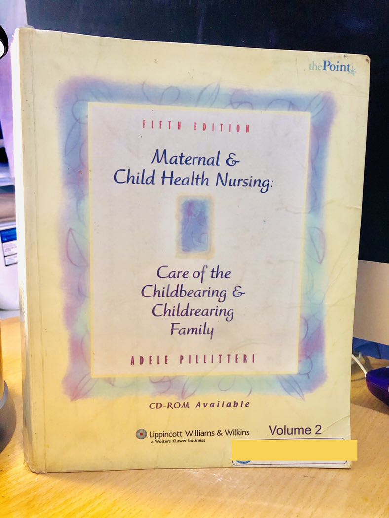 Vol. 2 Maternal & Child Health Nursing by Adele Pillitteri (5th ed