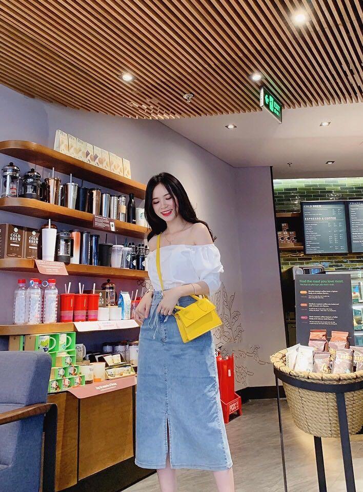 White off shoulder hotsell top and skirt