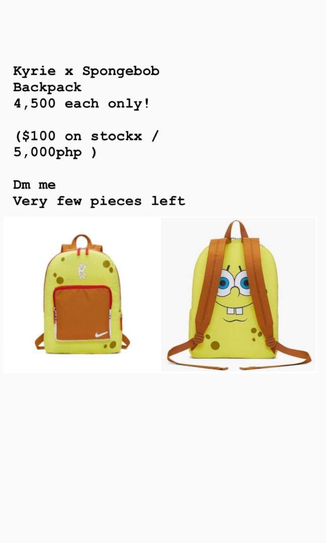 kyrie 5 spongebob backpack