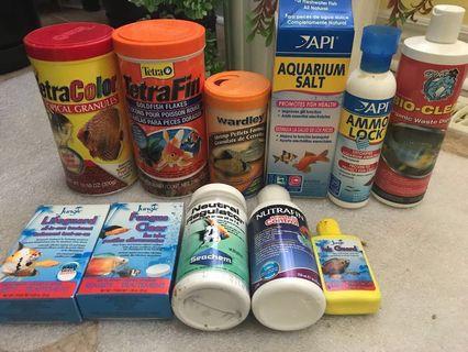$190 worth Fish food and so much more