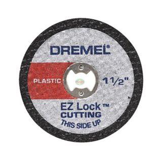 Dremel EZ476 1 1/2-Inch EZ Lock Cut-Off Wheels For Plastic (5pcs)