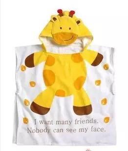 Cartoon Cotton Towel Bathrobes