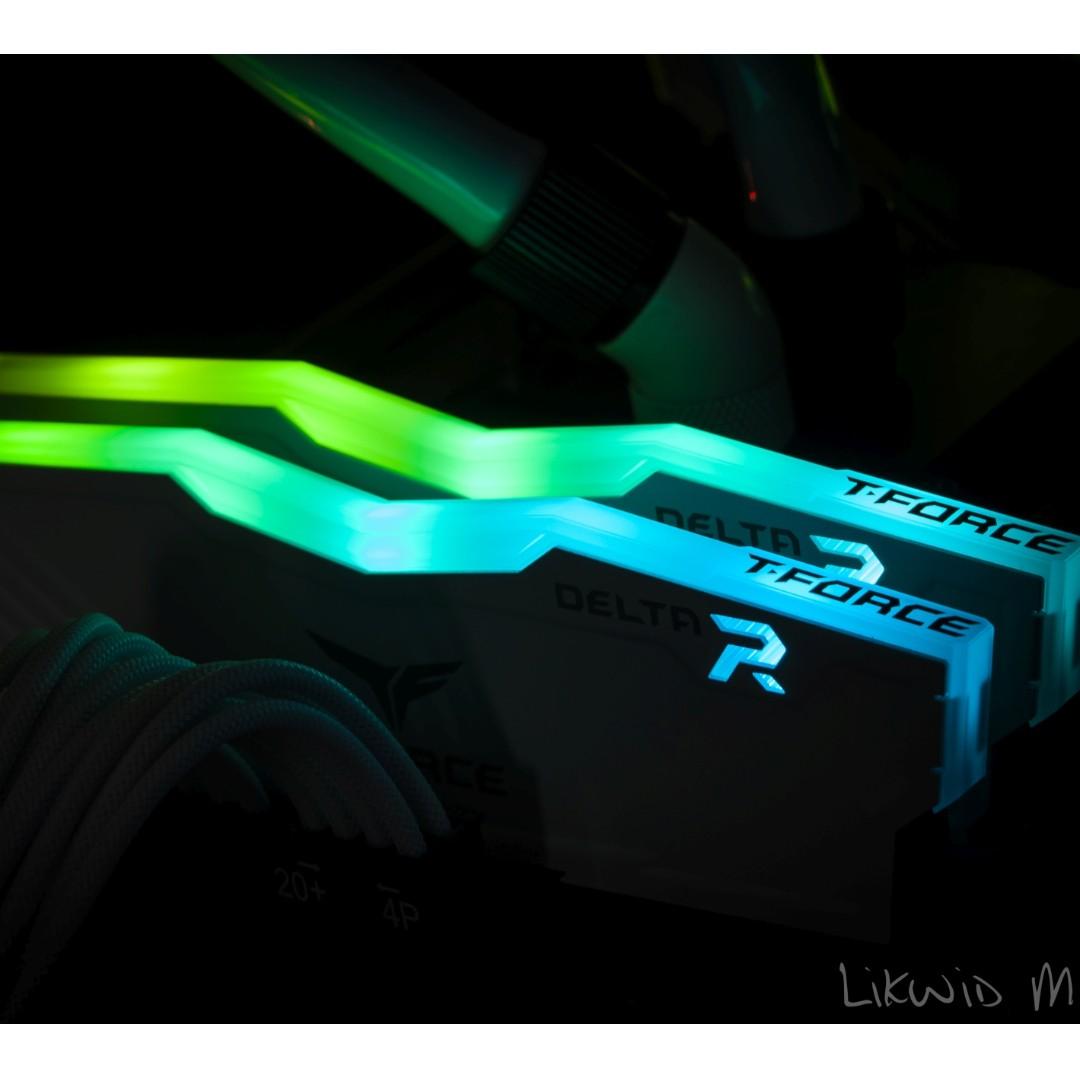 16gb (8gb x2) Team TForce Delta RGB 2666mhz DDR4 RAM NEW SEALED Cebu