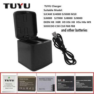 TUYU Charging BOX Charger for Action camera