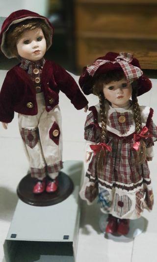 Vintage porcelain dolls boy only  from Europe. Item#9