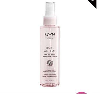 NYX Bare With Me setting spray