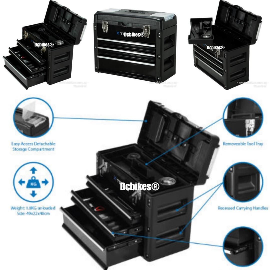 X T Mtb Professional Home Mechanic Tool Box 3 Drawer Dcbikes