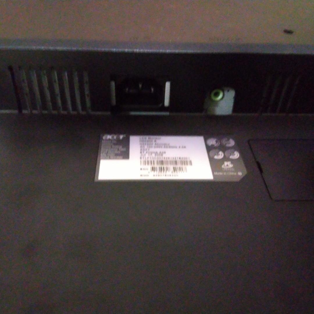 Acer H243HX 24" Widescreen Full HD LCD Monitor, 1920 x 1080 Resolution ...