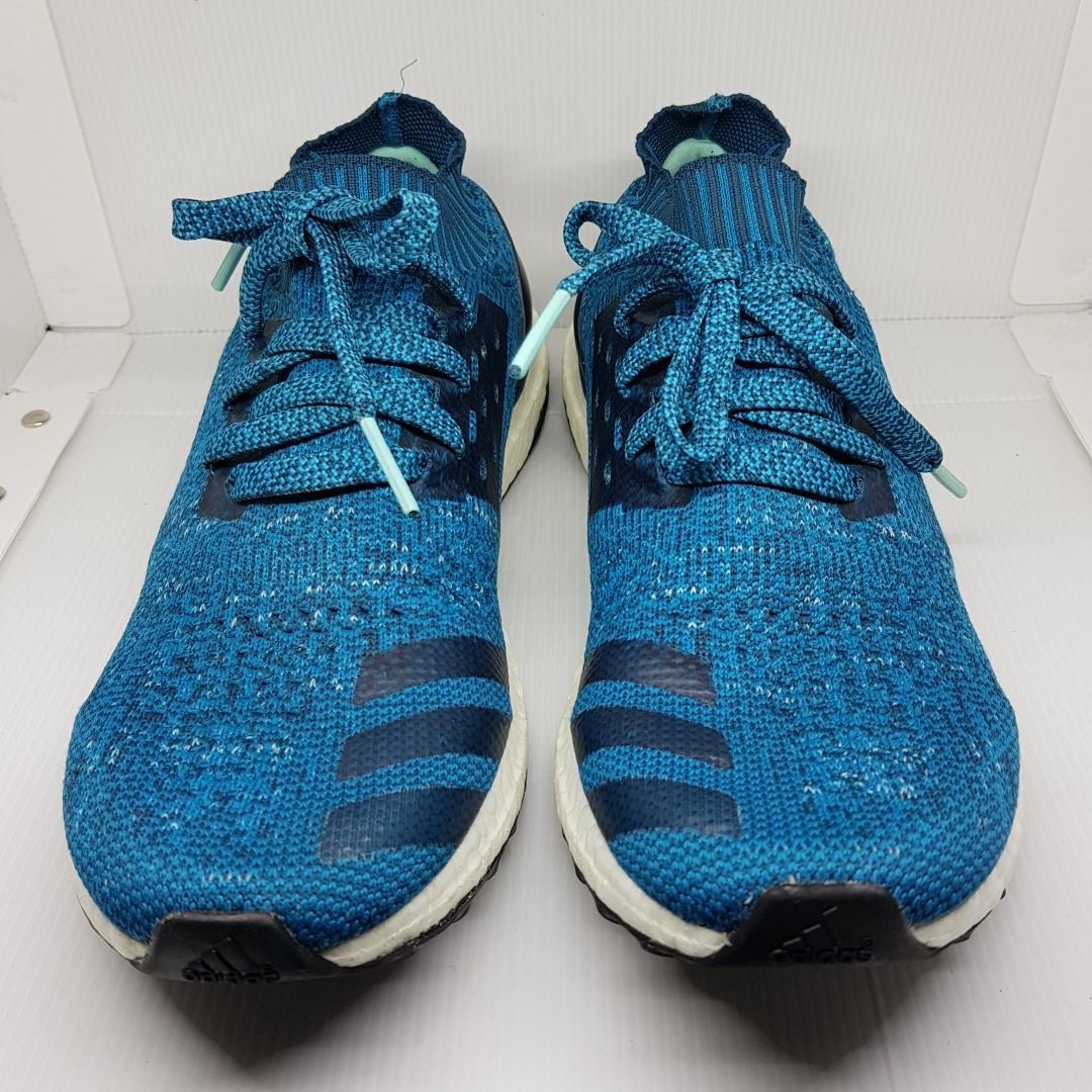 ultra boost uncaged petrol blue