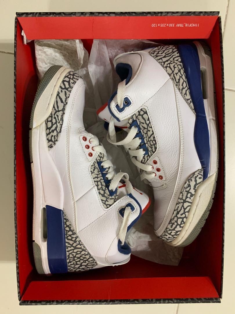 jordan 3 true blue mens