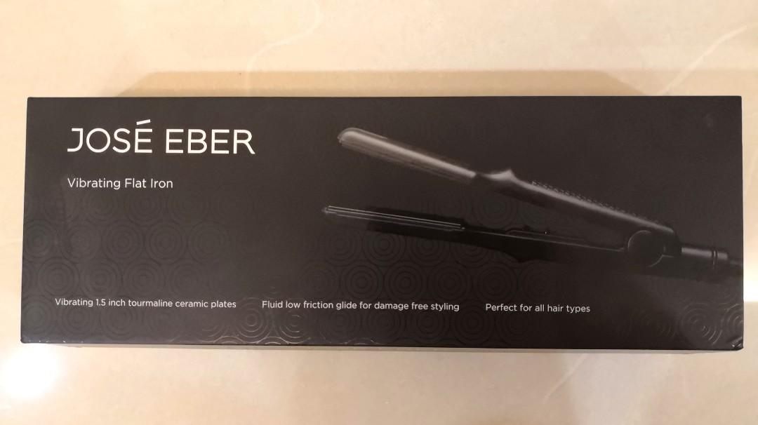 ALMOST NEW JOSE EBER Vibrating Flat Iron Hair Straightener Beauty Personal Care Hair on Carousell