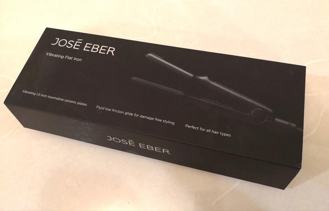 ALMOST NEW JOSE EBER Vibrating Flat Iron Hair Straightener Beauty Personal Care Hair on Carousell