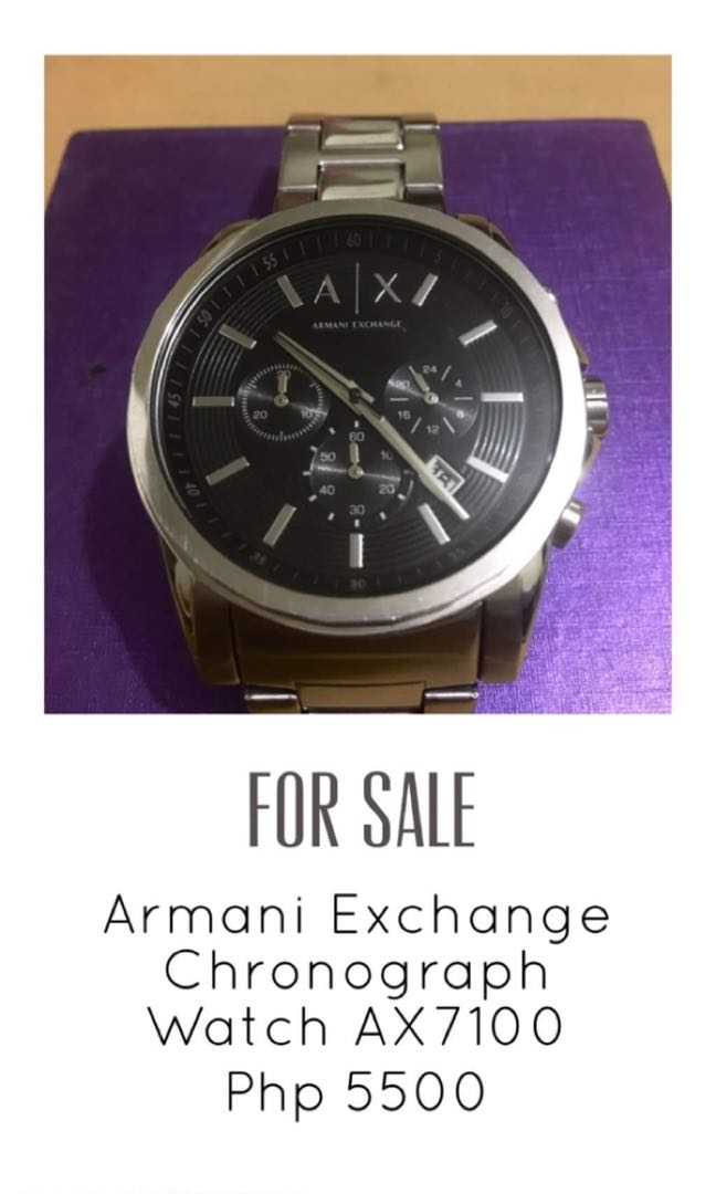 Armani Exchange Chronograph Watch 