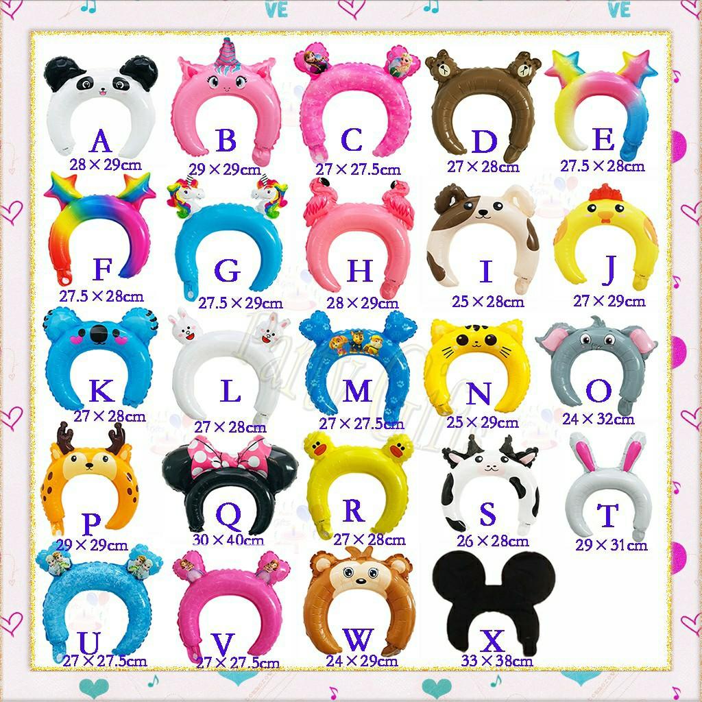 Balon bando karakter, Toys & Collectibles, Mainan di Carousell