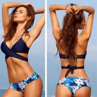 Bikini top (Category: Sleeveless) located in Makati City. Submitted by purplesummer_ph (Listing ID 246526960, Image 3). Description: ✅padded ✅first to offer gets the item #swimwear #swimsuit #bikini.