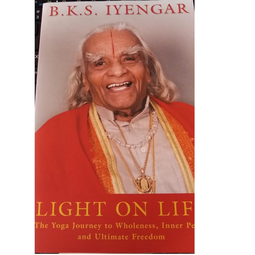 B K S Iyengar Light On Life Books Stationery Magazines