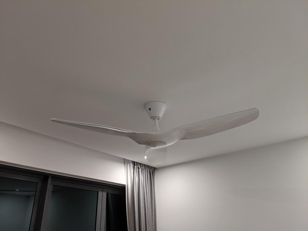 Ceiling Fan Haiku L Series With Light On Carousell