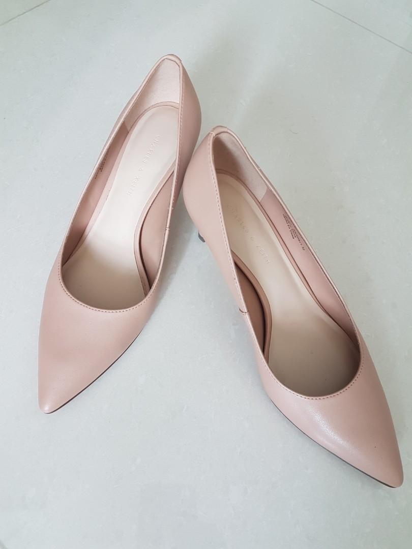 beige color pumps