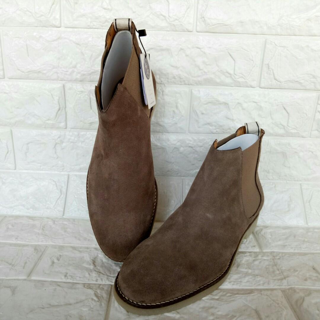 Chelsea Boots Ankle Boots Zara Original Fesyen Pria Sepatu Sepatu Boot Di Carousell