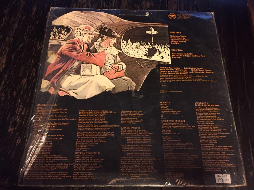 Dead Kennedys - In God We Trust (Category: Vinyls) located in Pasig City. Submitted by fairfaxvintage827 (Listing ID 246473582, Image 2). Description: Original/1st Press 1981 Clean Album.