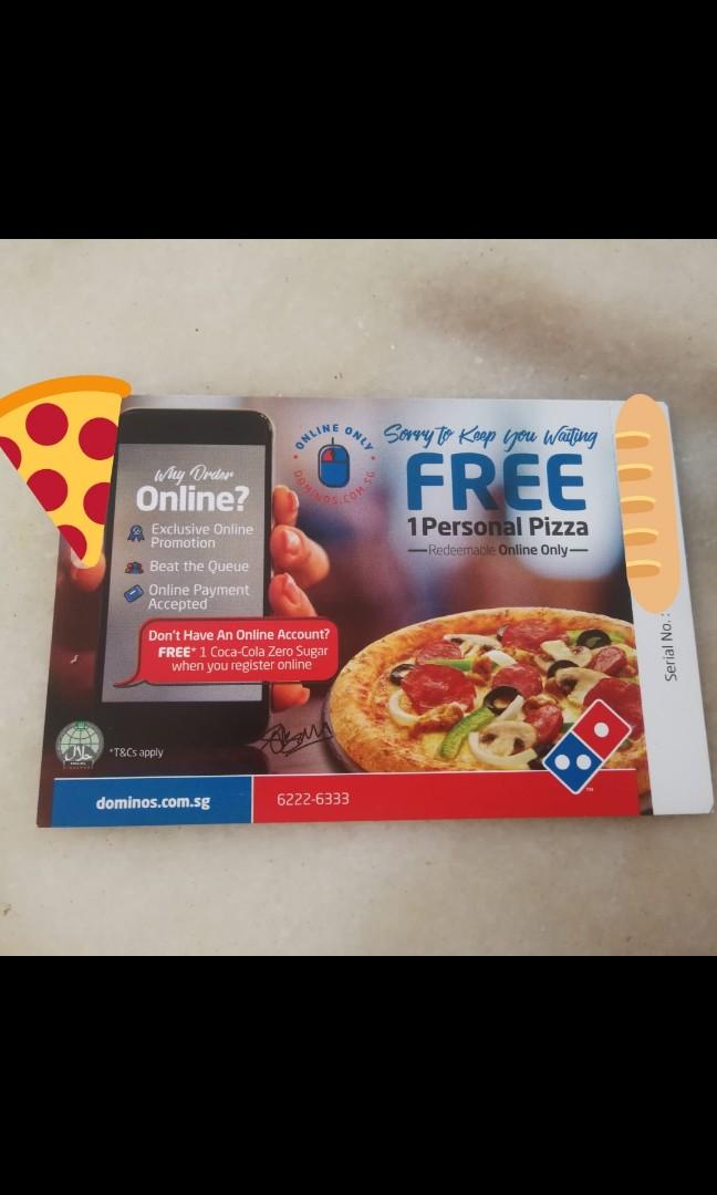 Domino's Pizza Late Voucher, Tickets & Vouchers, Vouchers on Carousell