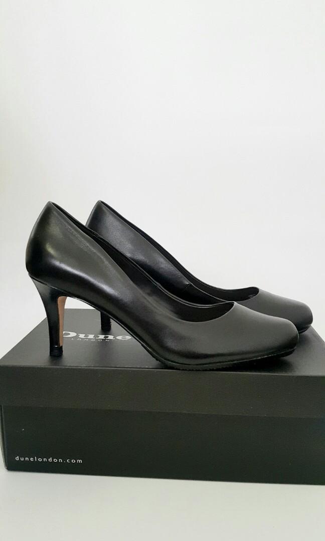 dune black high heels