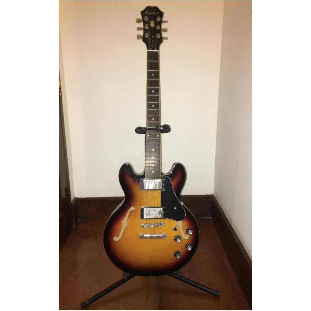 Epiphone Guitar: ES-339 PRO Electric Guitar (Category: Musical Instruments) located in Mandaluyong City. Submitted by bptsells (Listing ID 246483740, Image 2). Description: Just taken out of the box to inspect. Never used and in brand new and excellent condition. Guitar stand in photos not included..