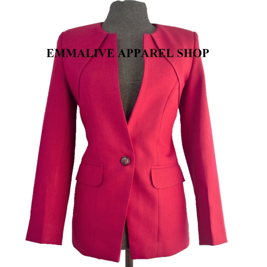 Female Blazer with Lining, Women's Fashion, Tops, Others Tops on Carousell