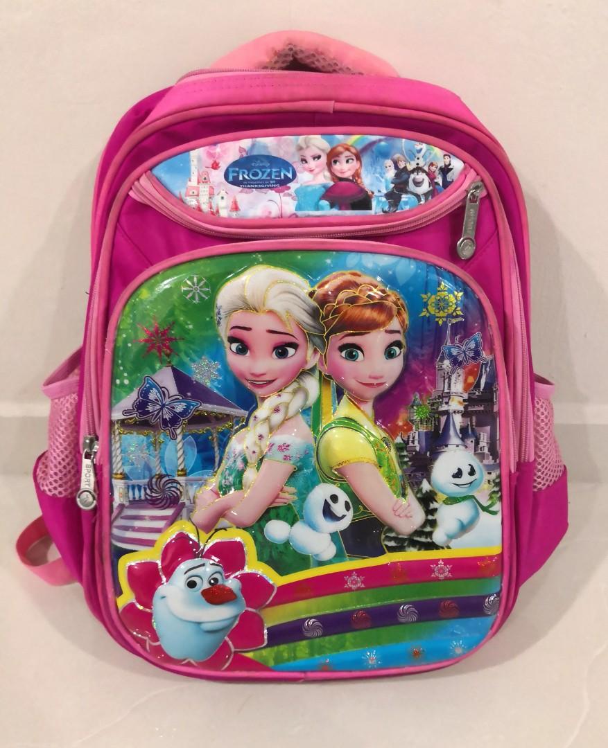 Frozen school hotsell bag price